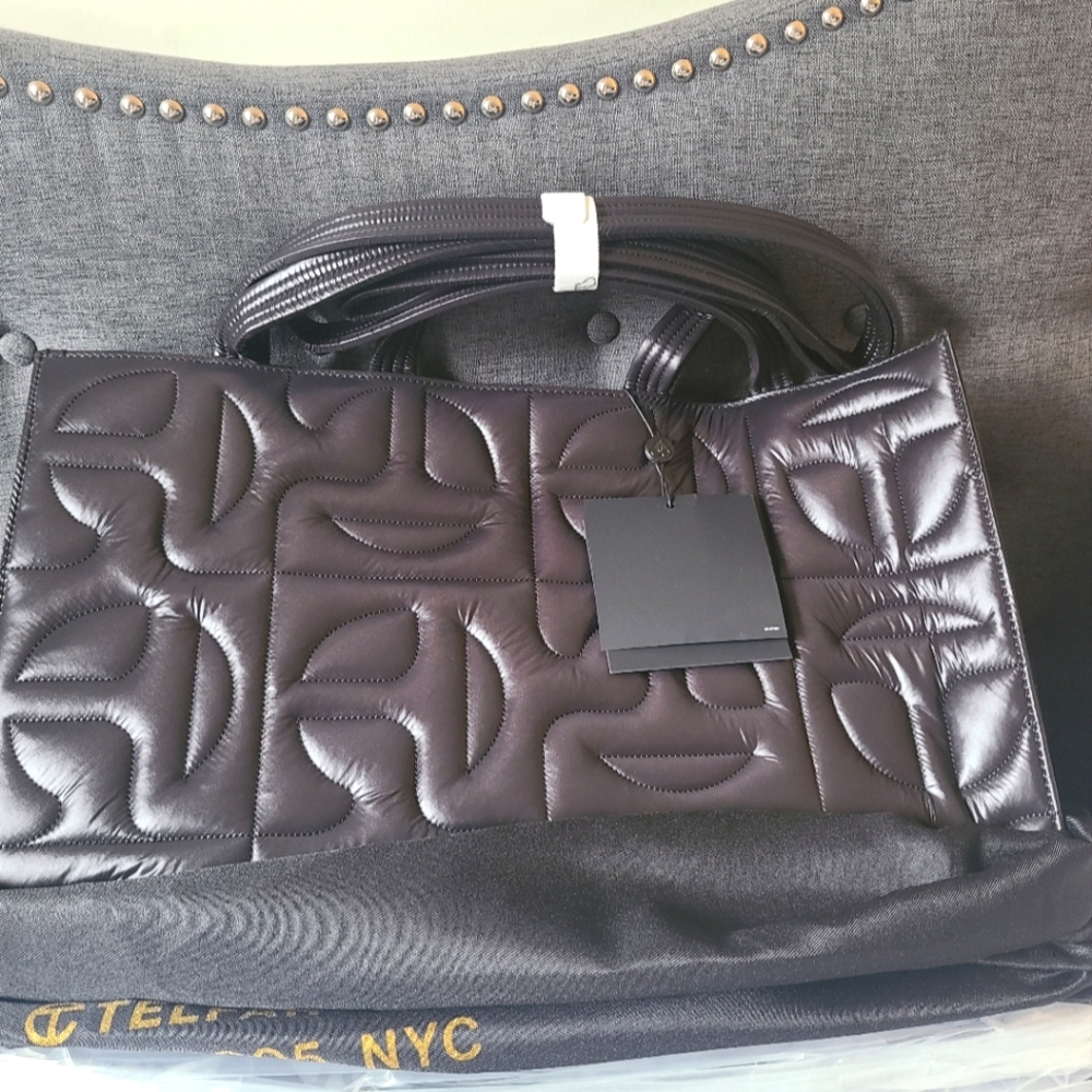 Moose Knuckles x Telfar Quilted Large Shopper - Black